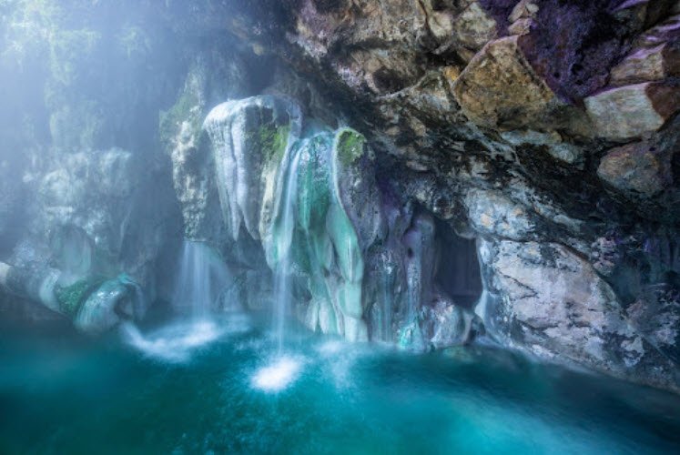 Bibi Fatima Hot Springs, Near Yamchun, GBAO, Tajikistan